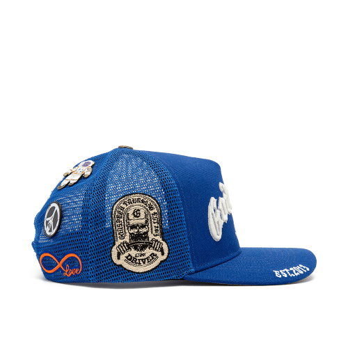 GS FOREVER TRUCKER HAT ROYAL BLUE 04