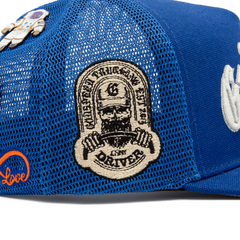 GS FOREVER TRUCKER HAT ROYAL BLUE 06