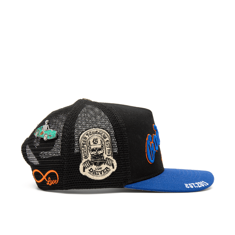 Gs Forever Trucker Hat Black Blue Orange 04 617ef373 940d 4222 bc87 458723531e59