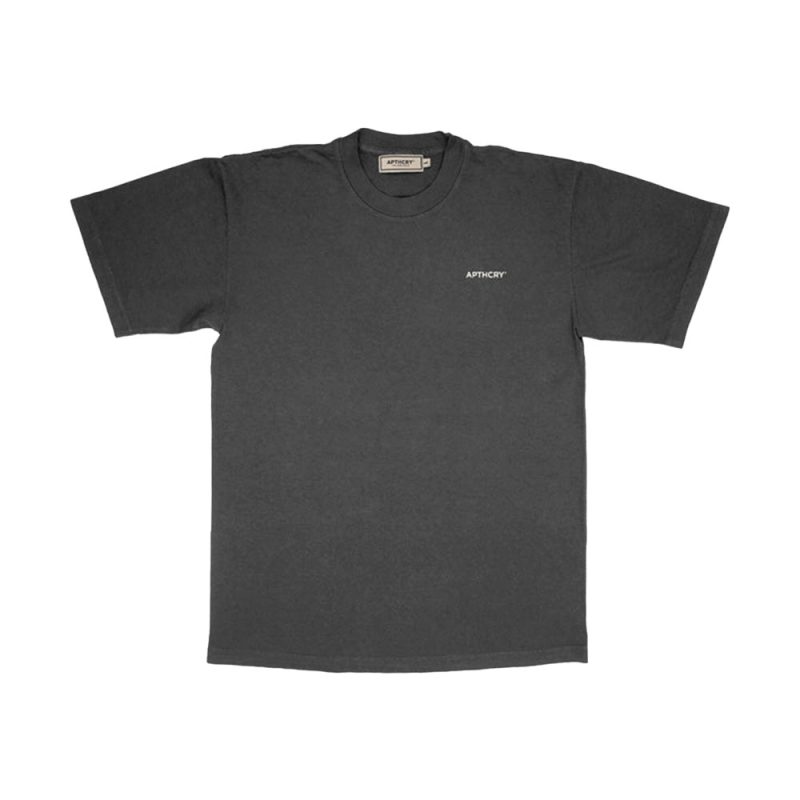 MICRO LOGO TEE VINTAGE BLACK 01