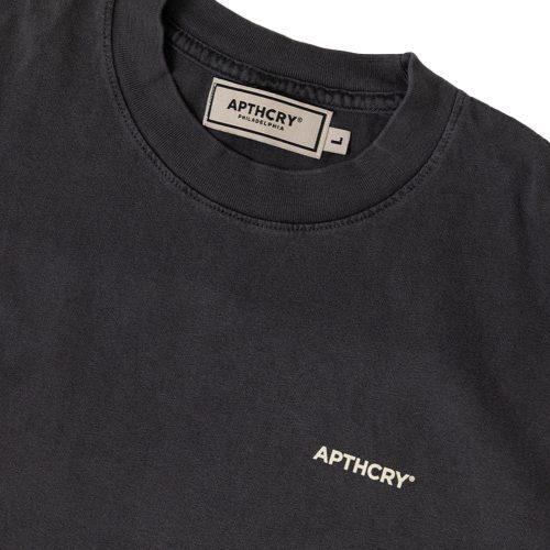 MICRO LOGO TEE VINTAGE BLACK 02