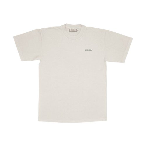 MICRO LOGO TEE VINTAGE WHITE 01