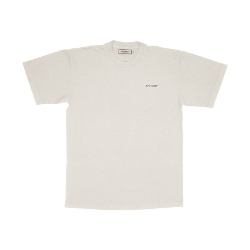 MICRO LOGO TEE VINTAGE WHITE 01