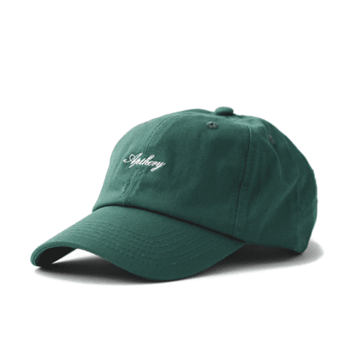 SCRIPT LOGO HAT green 02