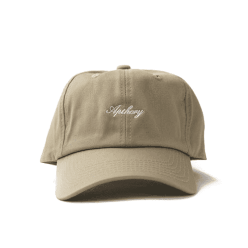 SCRIPT LOGO HAT tan 01