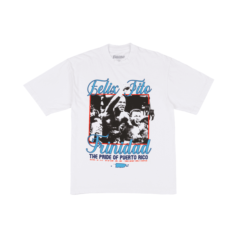 Tito Trinidad S S Tee White 01