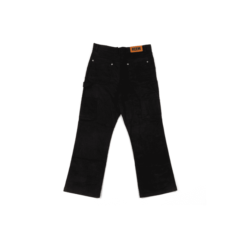 Waxed Denim Studded Carpenter Pant 02