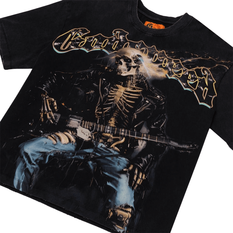 b3cf1b84Rock Dreams T Shirt Black Wash 03